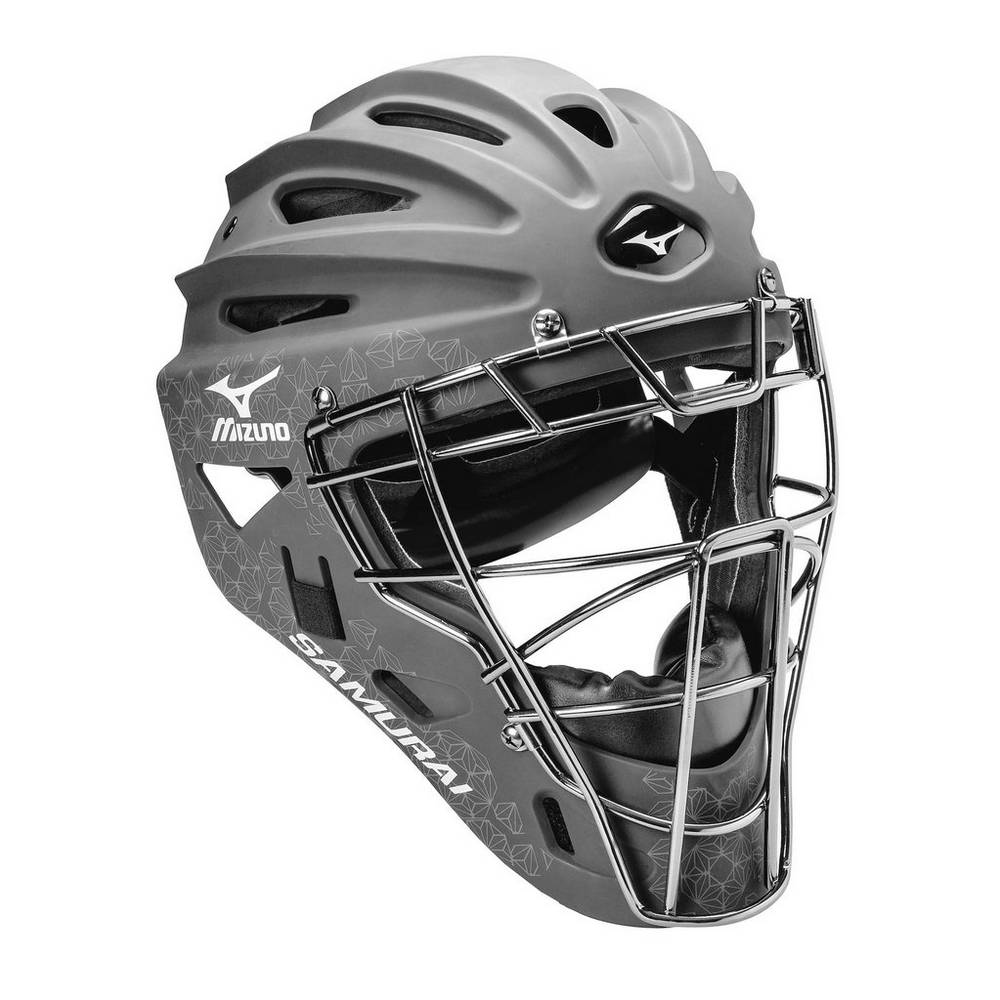 Casco Mizuno Samurai Fastpitch - G4 Mujer Gris España SGNO-13054